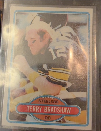 1980 Topps #200 Terry Bradshaw — front