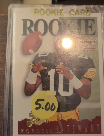 1995 Score Summit #159 Kordell Stewart Rookie Card — front