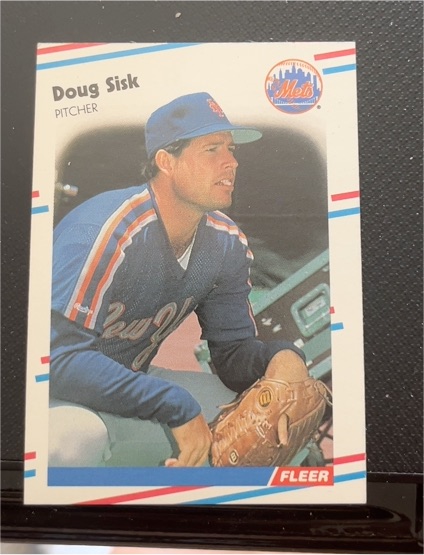 1988 Fleer #150 Doug Sisk — front