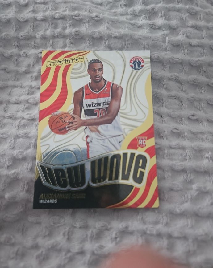 2024-25 Panini Revolution #12 Alexandre Sarr New Wave — front