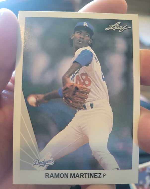 1990 Leaf #147 Ramon Martinez — front