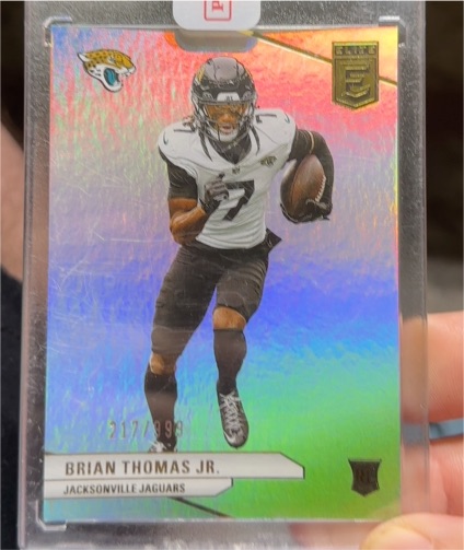 2024 Panini Donruss Elite #205 Brian Thomas Jr. — front