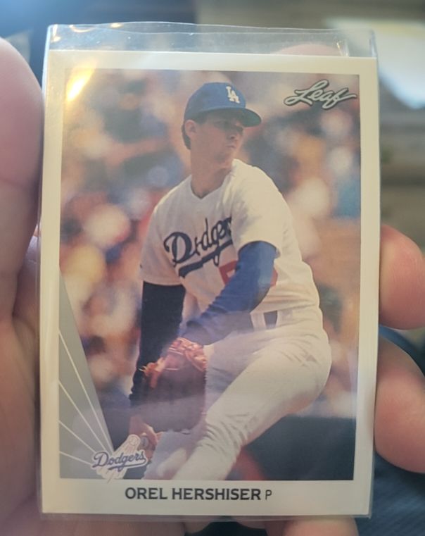 1990 Leaf #280 Orel Hershiser — front