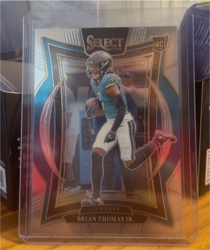 2024 Panini Select #91 Brian Thomas Jr. Concourse Rookie — front