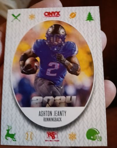 2024 Onyx Holiday Ashton Jeanty — front