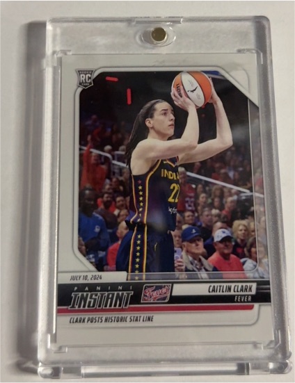 2024 Panini Instant WNBA #144 Caitlin Clark Indiana Fever RC — front