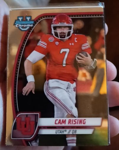 2024 Bowman University Chrome #36 Cam Rising — front