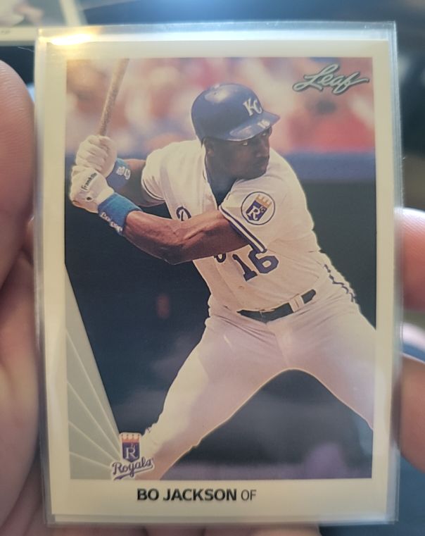 1990 Leaf #125 Bo Jackson — front
