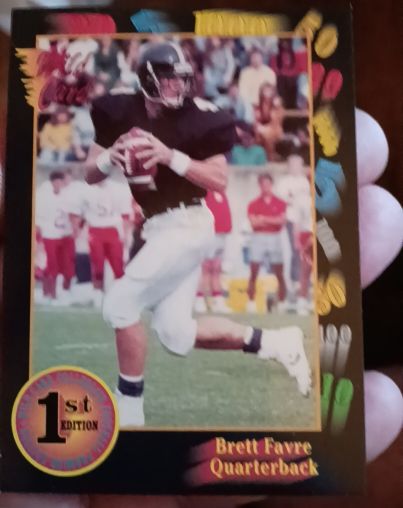 1991 Wild Card Draft #119 Brett Favre — front