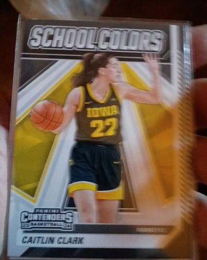 2024 Panini Caitlin Clark Collection School Colors #SC1 Caitlin Clark — front
