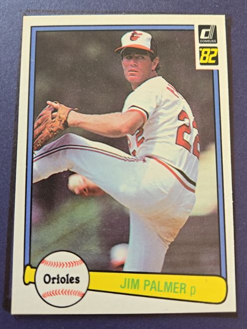 1982 Donruss #231 Jim Palmer — front