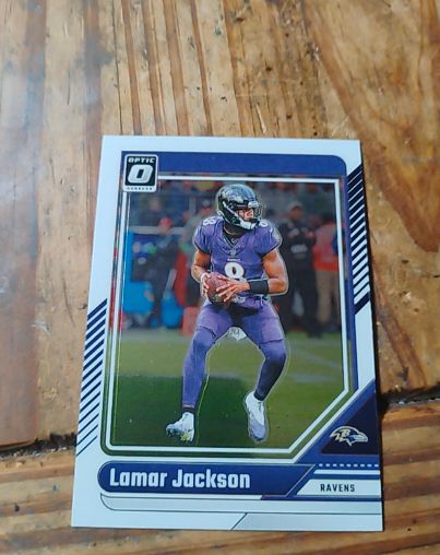 2024 Panini Donruss Optic #13 Lamar Jackson — front
