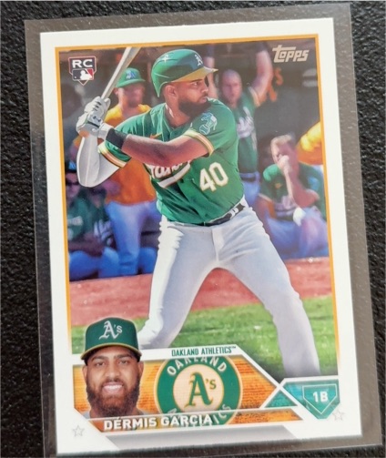 2023 Topps Update Series #US11 Dermis Garcia — front