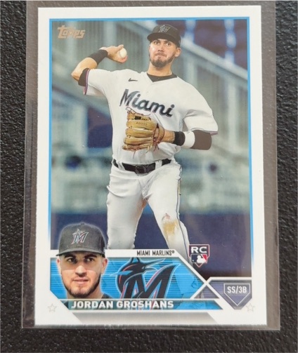 2023 Topps #386 Jordan Groshans — front
