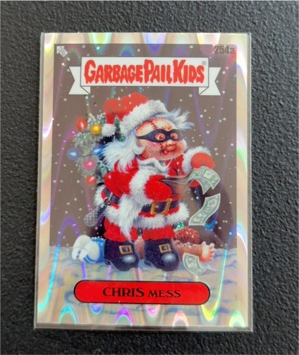 2024 Topps Garbage Pail Kids Chrome Series 7 #254a Chris Mess — front