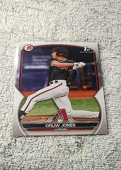 2023 Bowman 1st Bowman #BP-25 Druw Jones — front
