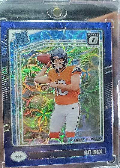 2024 Panini Donruss Optic #369 Bo Nix — front