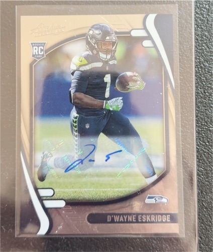 2021 Panini Absolute #118 D'Wayne Eskridge — front