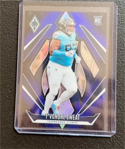 2024 Panini Phoenix #245 T'Vondre Sweat — front