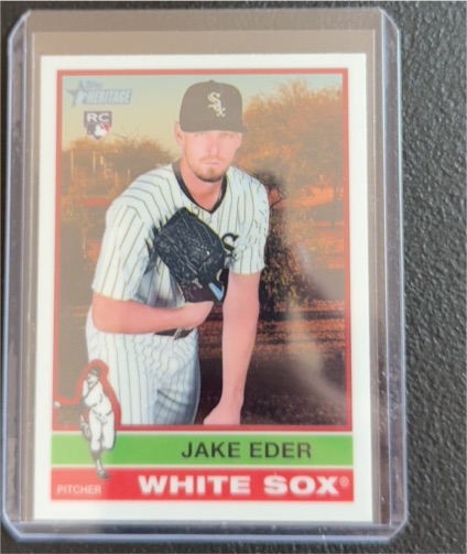 2025 Topps Heritage #95 Jake Eder — front