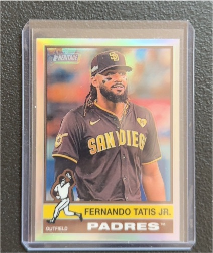 2025 Topps Heritage #118 Fernando Tatis Jr. — front