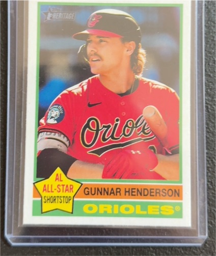 2025 Topps Heritage #174 Gunnar Henderson — front
