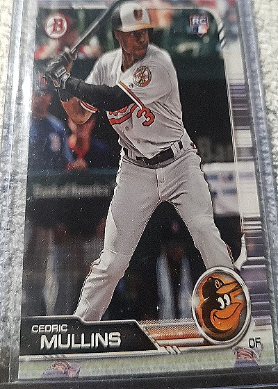 2019 Bowman #4 Cedric Mullins — front