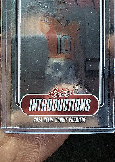 2024 Panini Absolute Introductions #I-BNX Bo Nix — front