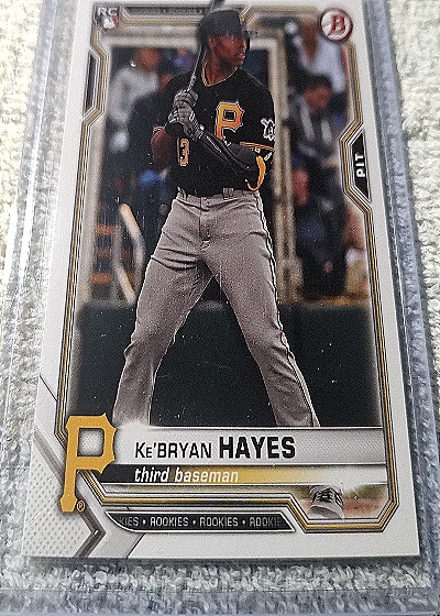 2021 Bowman #66 Ke'Bryan Hayes — front