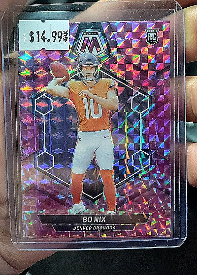 2024 Panini Mosaic #312 Bo Nix — front