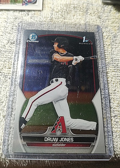 2023 Bowman Chrome Prospects #BCP25 Druw Jones — front