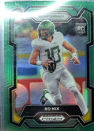 2024 Panini Prizm Draft Picks #105 Bo Nix — front