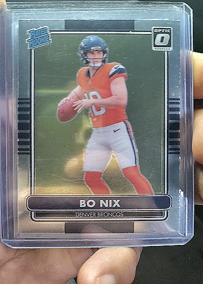 2024 Panini Donruss Optic 2014 Retro Series #6 Bo Nix — front