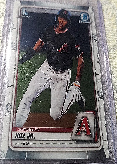 2020 Bowman Chrome Prospects #BCP59 Glenallen Hill Jr. — front