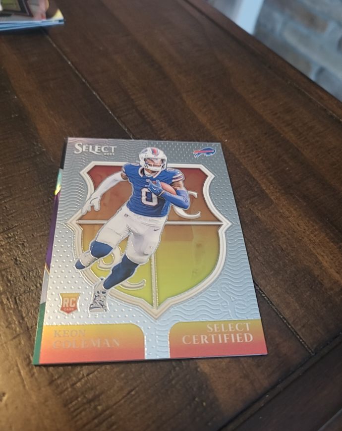 2024 Panini Select #13 Keon Coleman — front