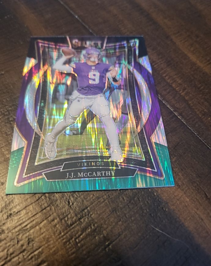 2024 Panini Select Concourse #24 J.J. McCarthy — front