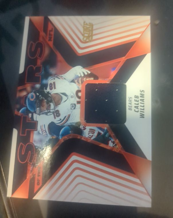 2025 Panini Score Stars of the NFL #SNJ-CWS Caleb Williams — front