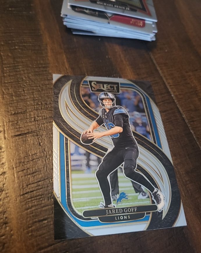 2024 Panini Select Premier Level #123 Jared Goff — front