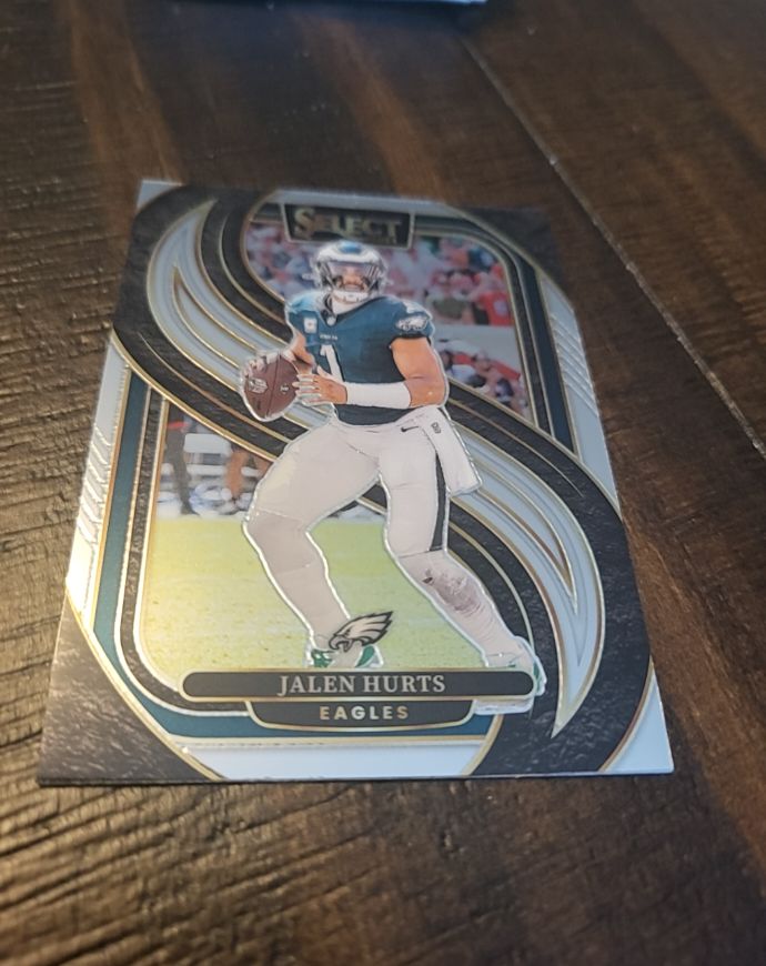 2024 Panini Select #165 Jalen Hurts Premier Level Philadelphia Eagles — front