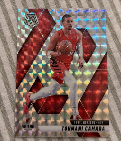 2023 Panini Mosaic #33 Toumani Camara — front