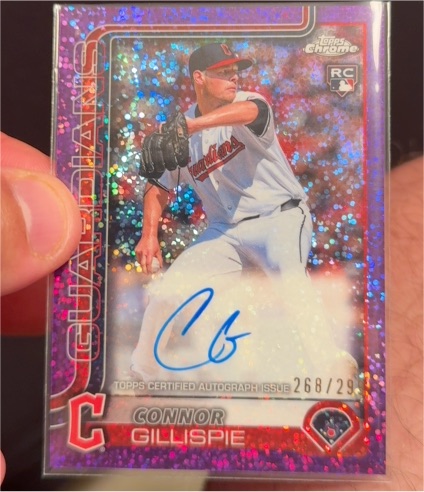 2025 Topps Chrome #RA-CG Connor Gillispie — front