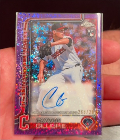 2025 Topps Chrome #RA-CG Connor Gillispie — front