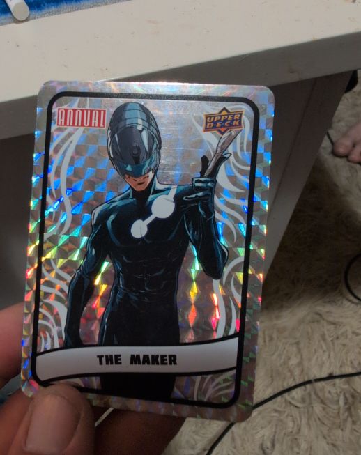 2023-24 Upper Deck Marvel Annual Backscatters #B27 The Maker — front