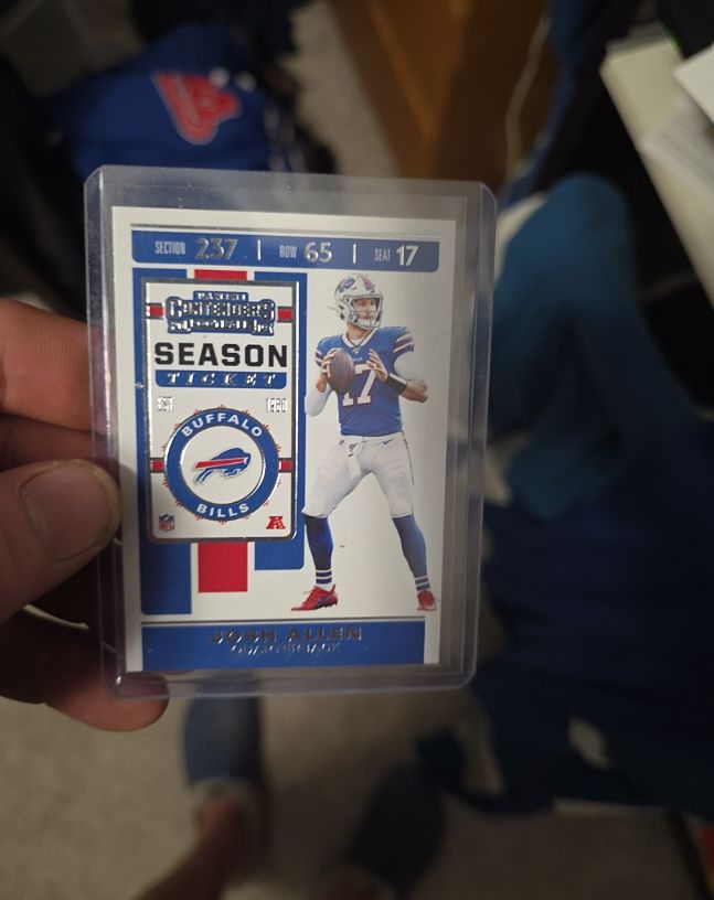 2019 Panini Contenders Season Ticket #3 Josh Allen — front