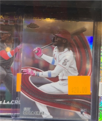 2024 Topps Chrome Strokes #S-22 Elly De La Cruz — front