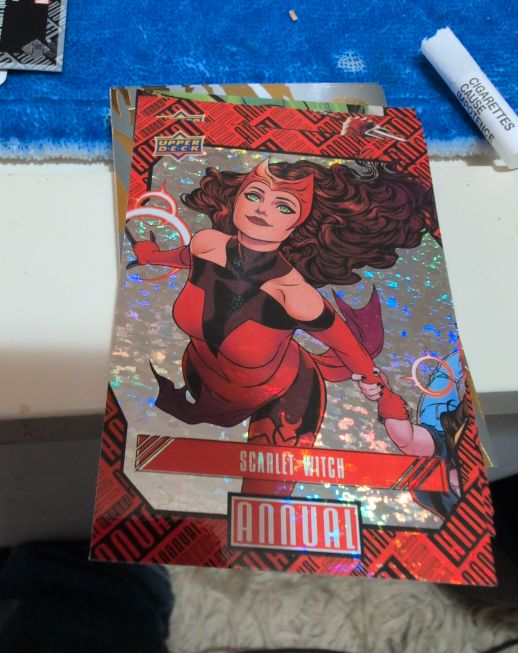 2023-24 Upper Deck Marvel Annual #72 Scarlet Witch — front