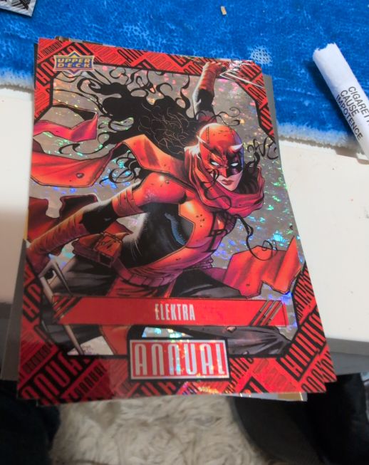 2023-24 Upper Deck Marvel Annual #22 Elektra — front