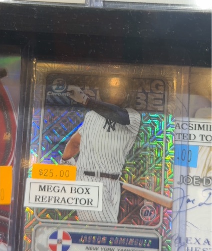 2020 Bowman Chrome Mega Box #BCP-151 Jasson Dominguez — front