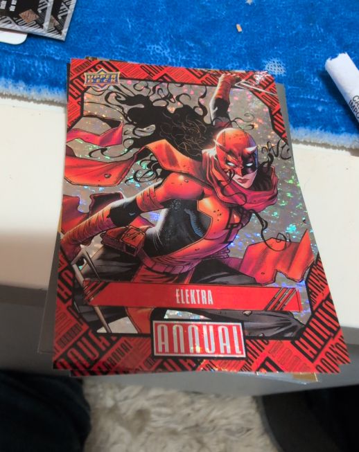 2023-24 Upper Deck Marvel Annual #22 Elektra — front