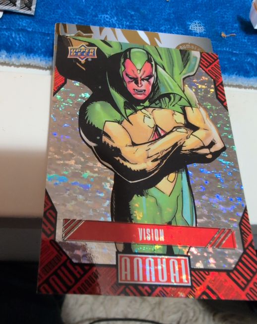 2023-24 Upper Deck Marvel Annual #92 Vision — front